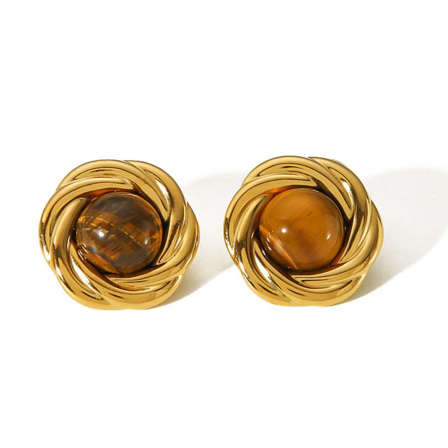 Natural Stone Earrings