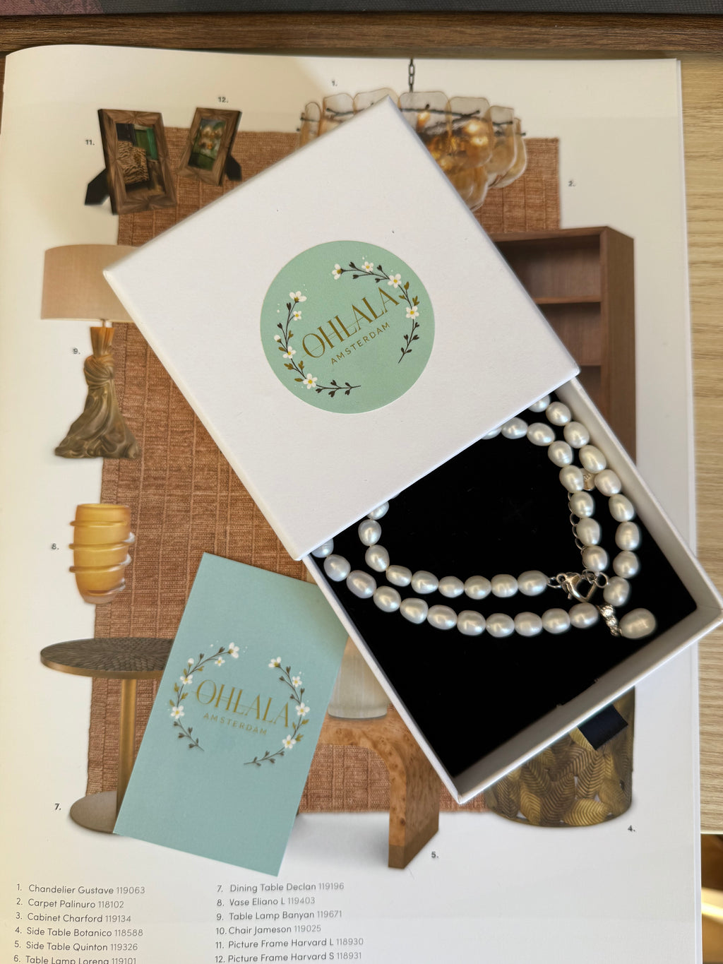 Necklace Beautiful Pearls