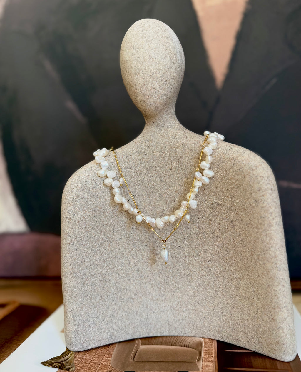 Necklace Pearls ohlala