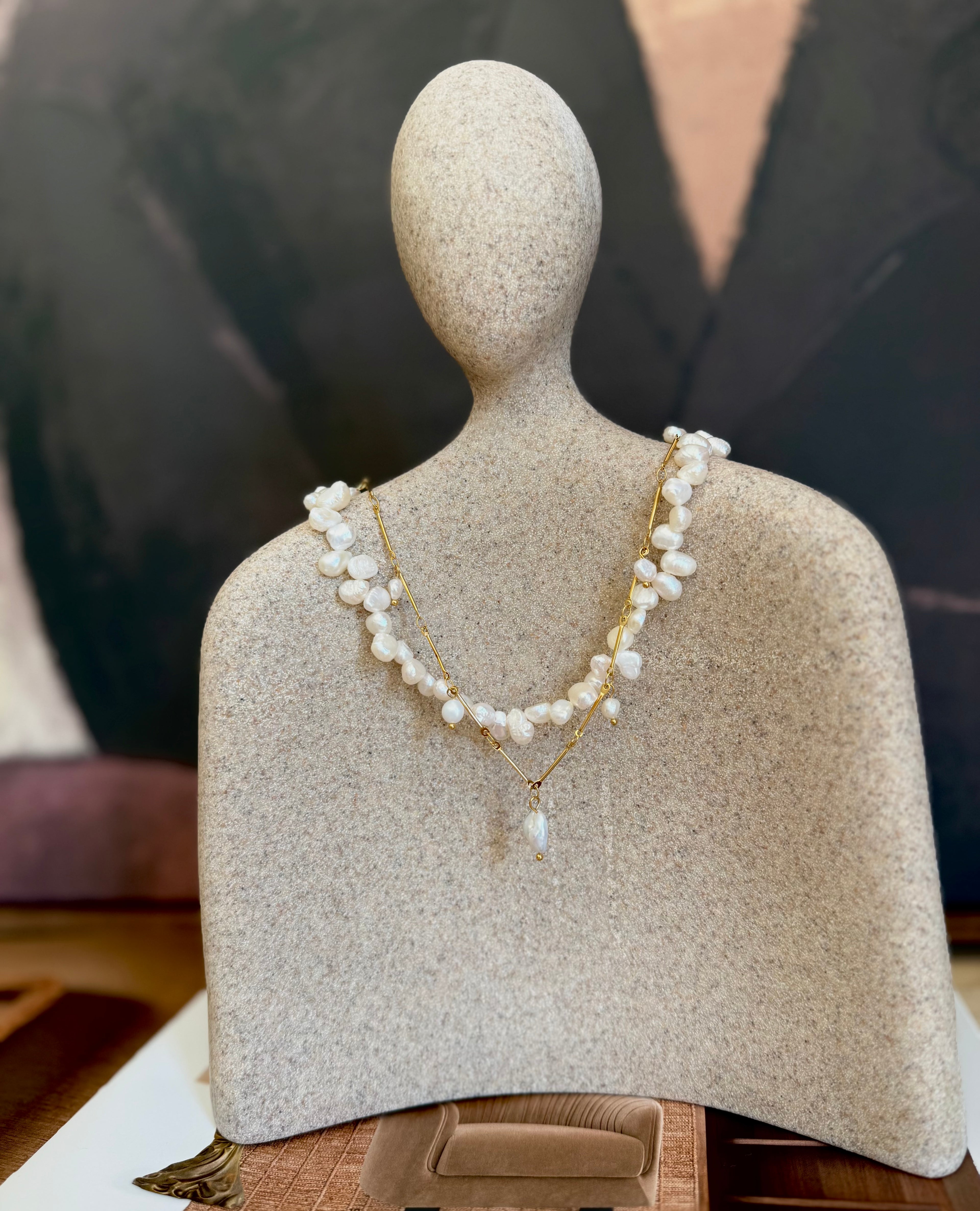 Necklace Pearls ohlala