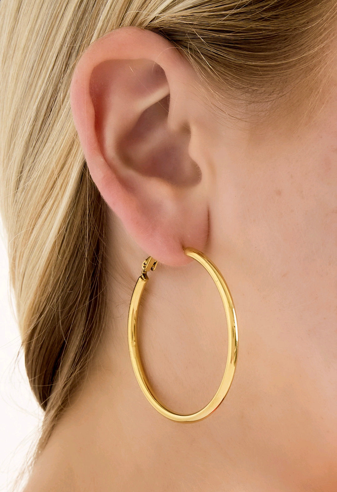 Basic Hoop earrings L