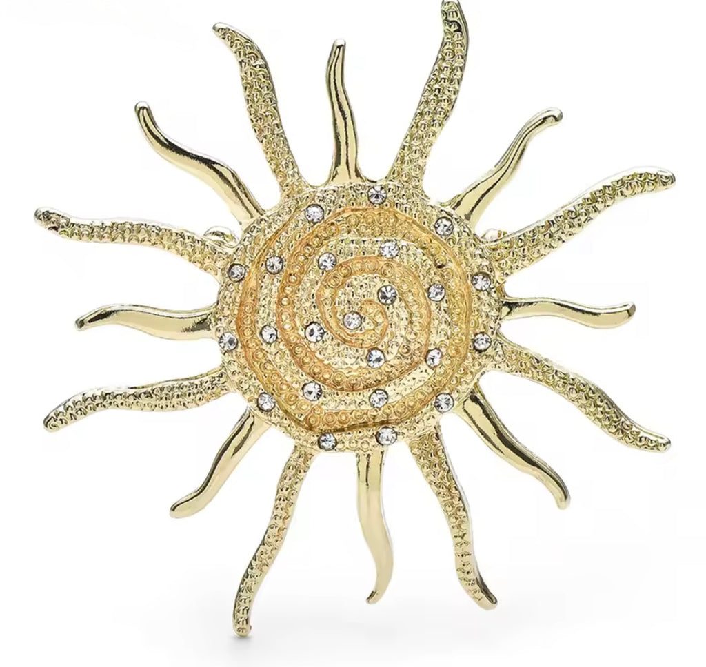 Brooch Sunshine