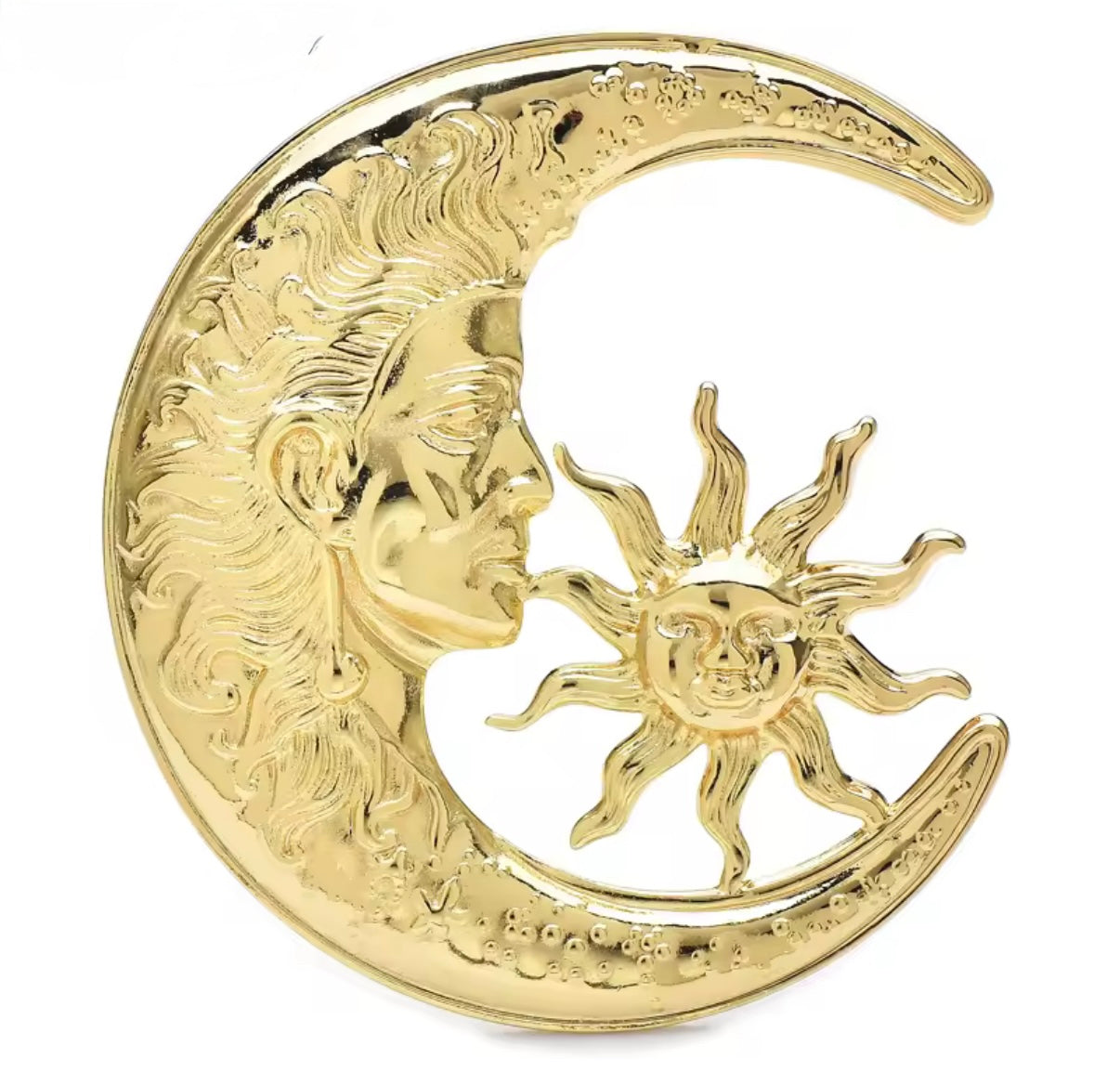 Sun And Moon Brooches