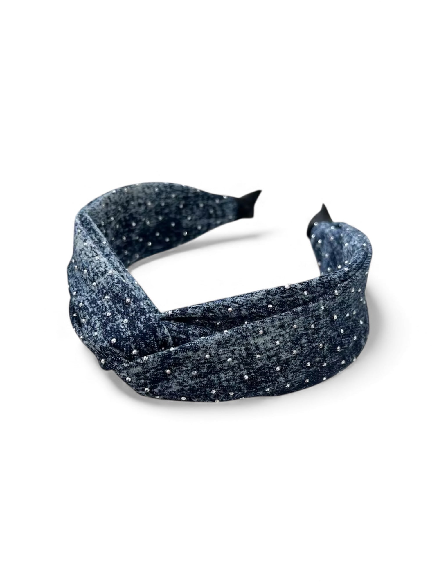 Sparkling Denim Headband