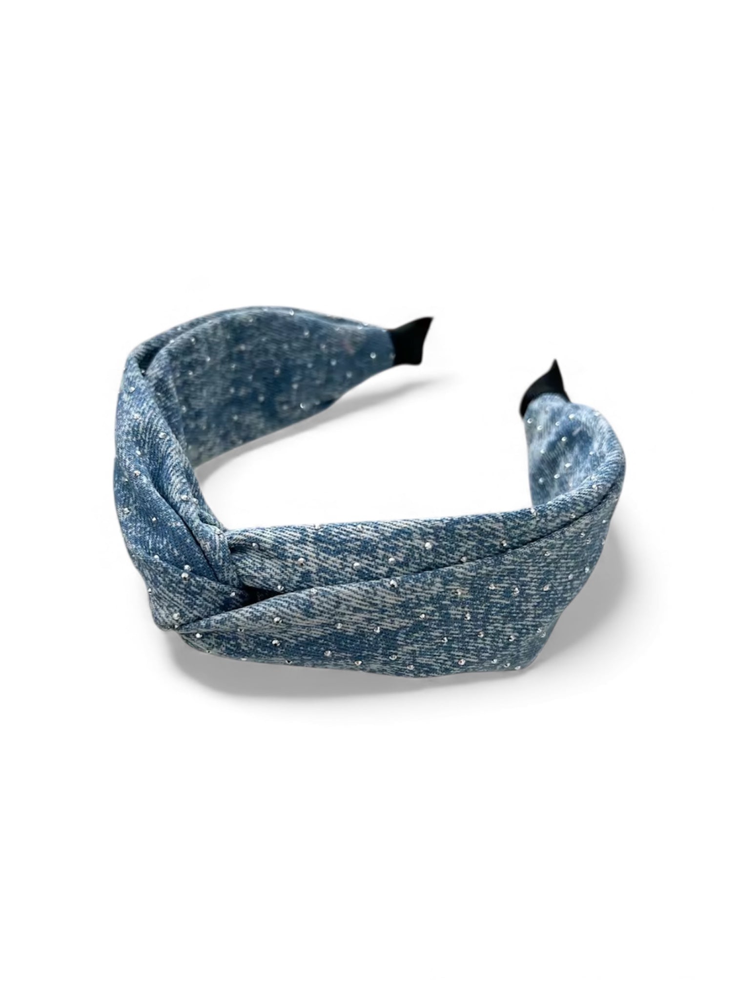 Sparkling Denim Headband