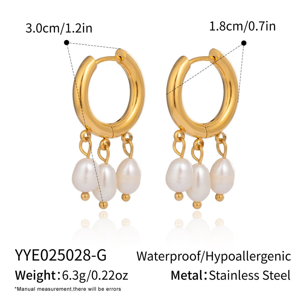 Pearls Decor Earring