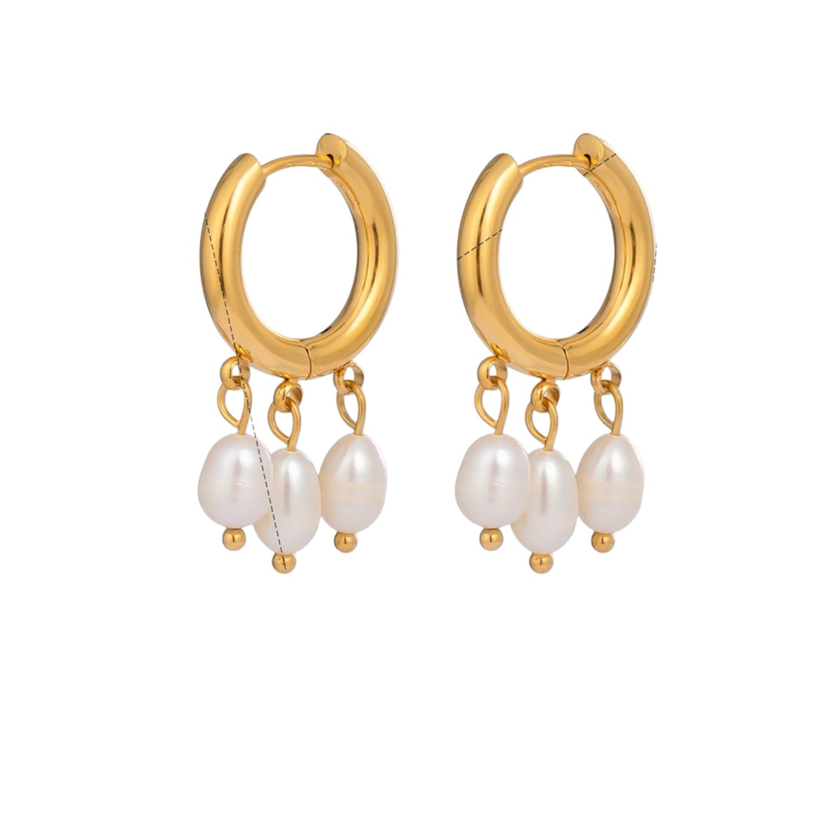 Pearls Decor Earring