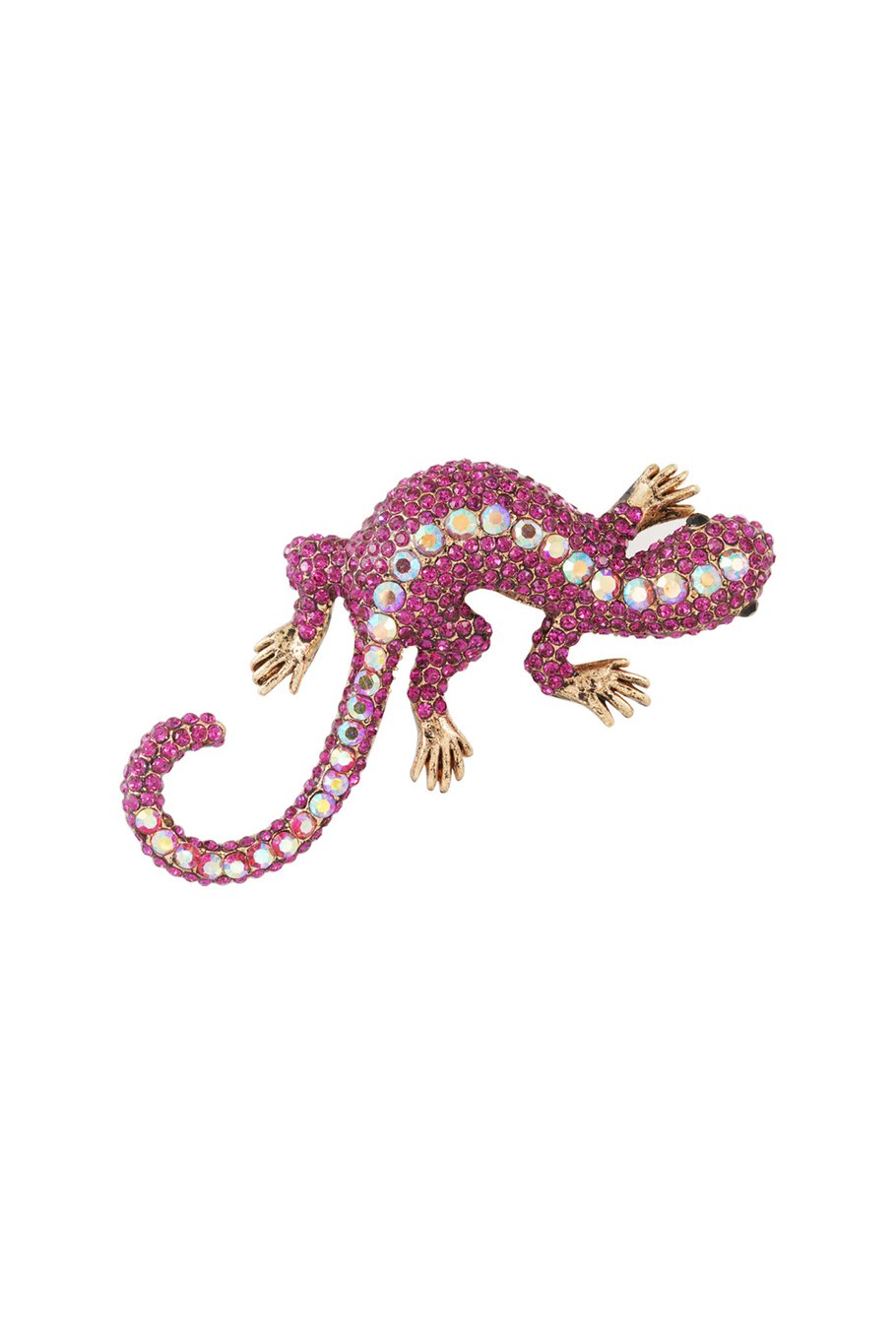 Salamander Lapel pin - Fuchsia